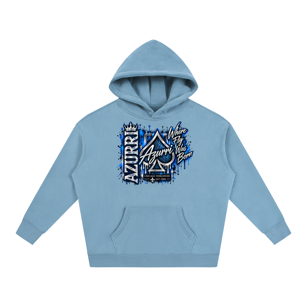 "AZURRI ICE ATTACK HOODIE"
